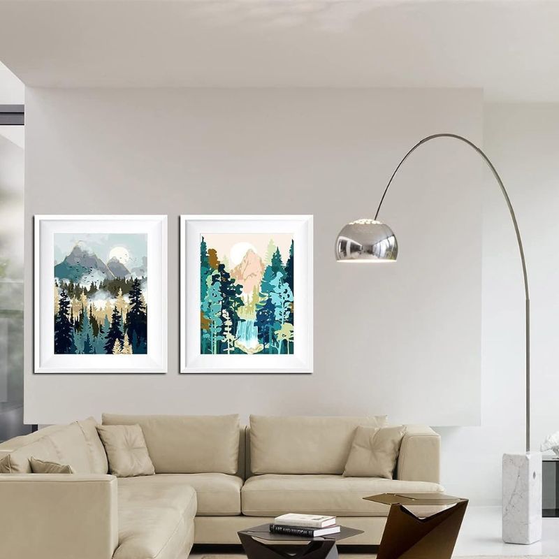 Large Forest Paint By Numbers Set Create Your Own Paint By Number