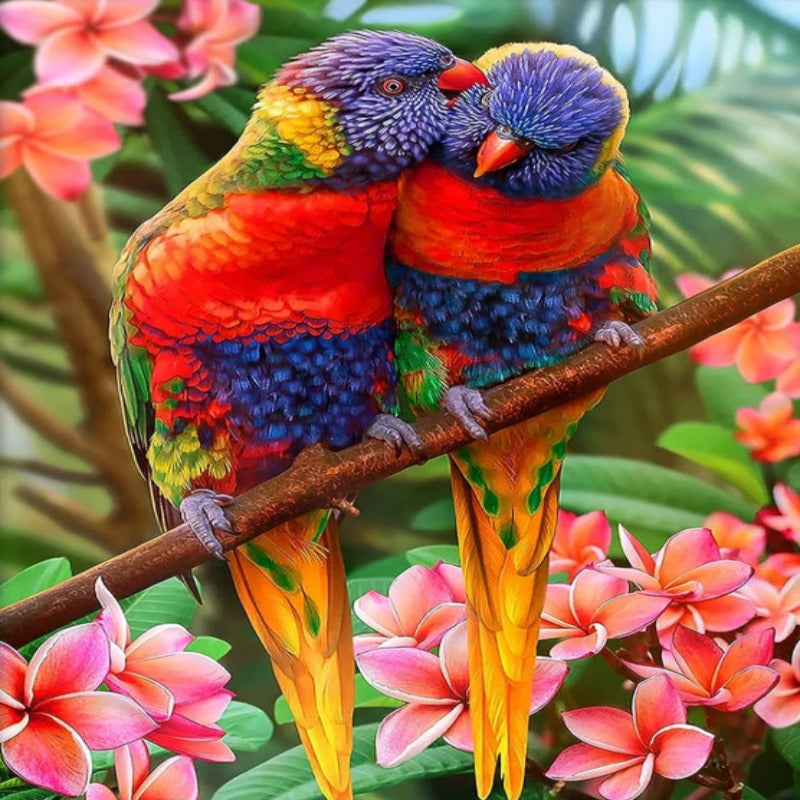 Birds Pair Theme Diamond Painting Kits