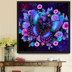 Butterfly On Flowers Art Painting Kits