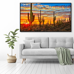 Cactus Field Decor Painting Kits