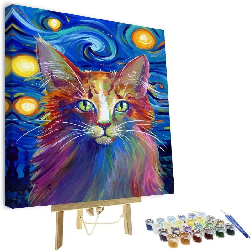 Cat Paint By Numbers Kits