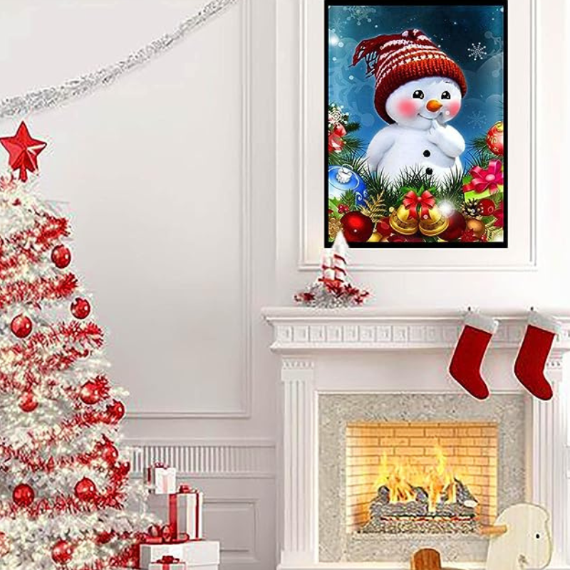Christmas Themed Paint By Number Kit