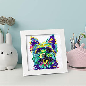 Colordog 5D Diamond Painting Kit With Wooden Frame