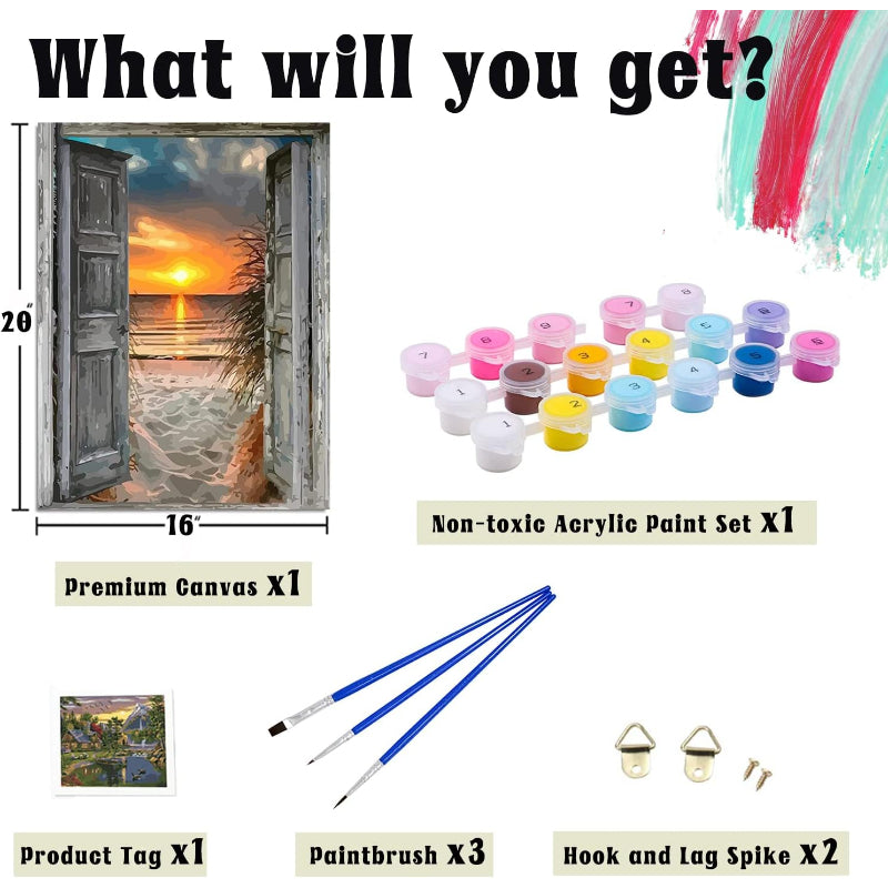 Complete Artistic Diamond Painting Kit