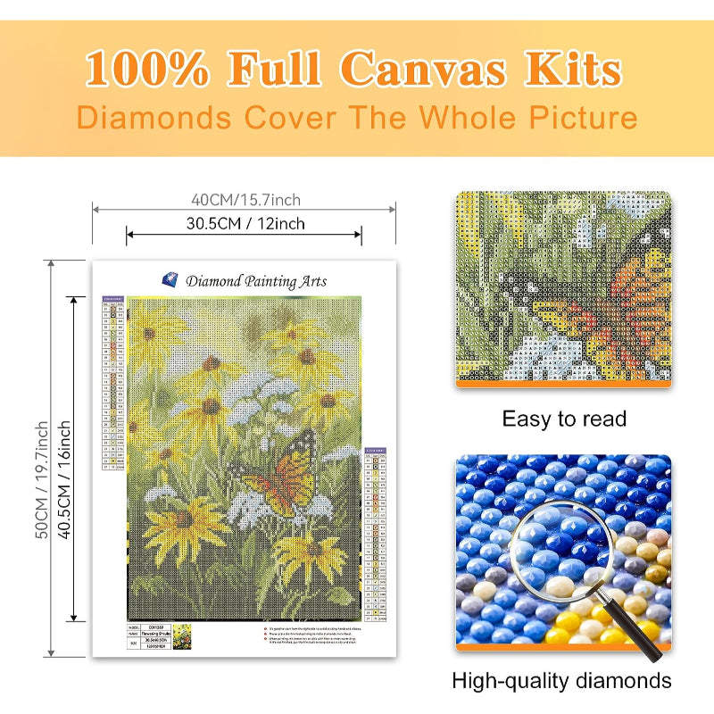 Diamond Painting Kit With All The Tools