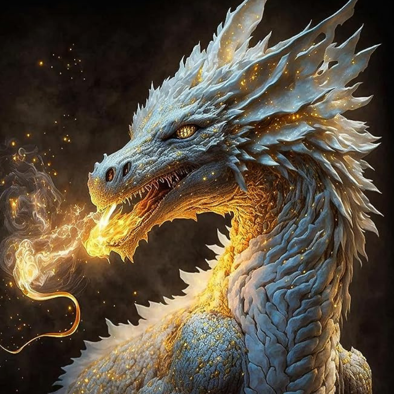 Dragon Painting by Numbers