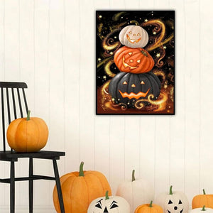 Halloween Pumpkin Diamond Art Kits