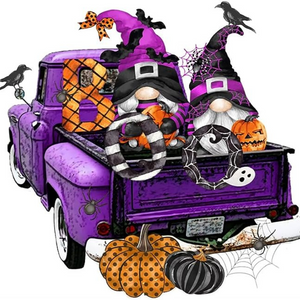 Halloween Truck Paint By Number Kit
