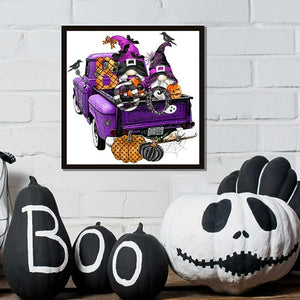 Halloween Truck Paint By Number Kit