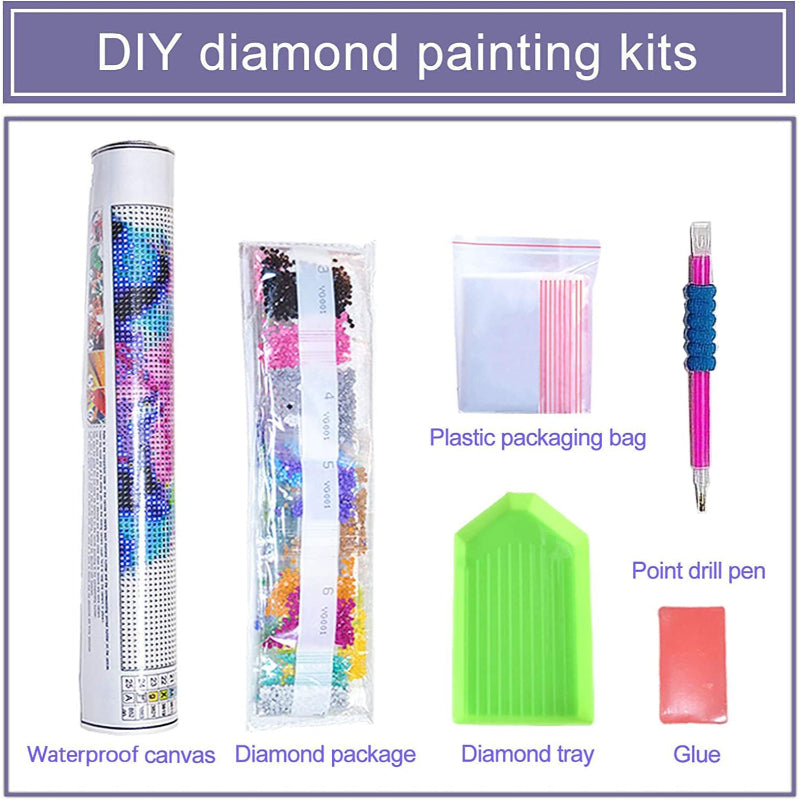 Hand Made Flower Diamond Painting Kit
