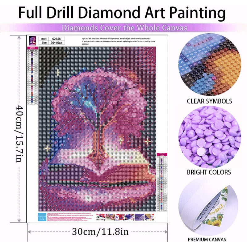 Hand Made Flower Diamond Painting Kit