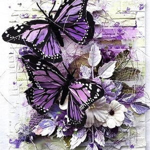 Home Wall Butterfly Painting Kits