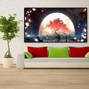 Home Wall Decor Moon Painting Kits