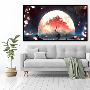 Home Wall Decor Moon Painting Kits