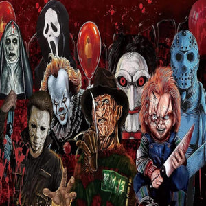 Horror Icons Painting By Number Kit