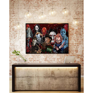 Horror Icons Painting By Number Kit