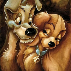 Lady And The Tramp Art Painting Kits