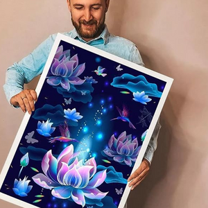 Lotus Diamond Painting Kits