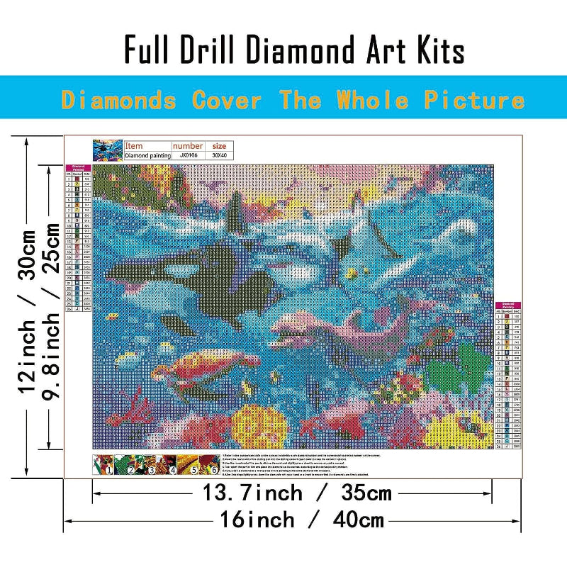 Ocean Theme Diamond Painting Kits