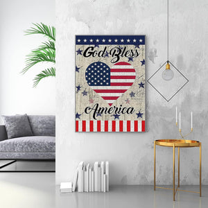 Patriotic Stripes And Stars Diamond Painting Kits