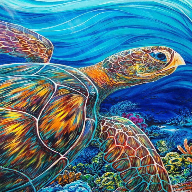 Sea Turtle Art Diamond Painting Kits