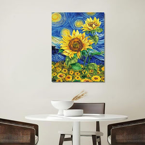 Sunflower Paint By Numbers