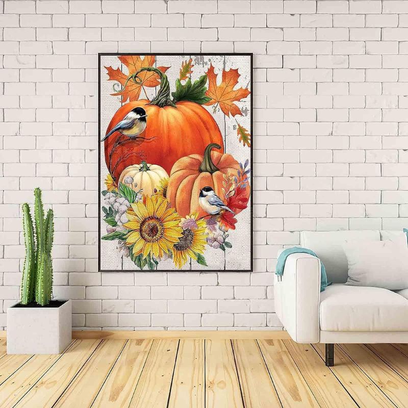 Thanksgiving Autumn Home Wall Decor Painting Kits