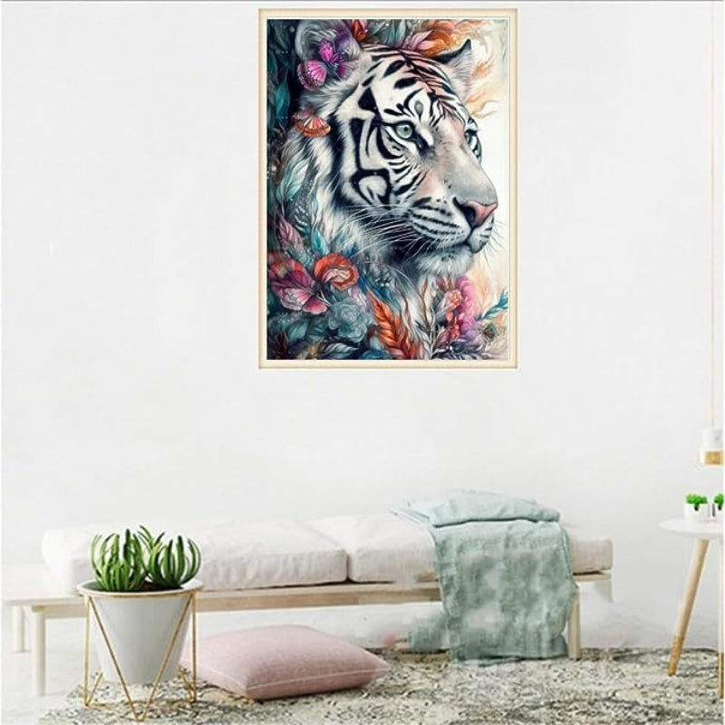 Tiger Painting By Numbers Kit