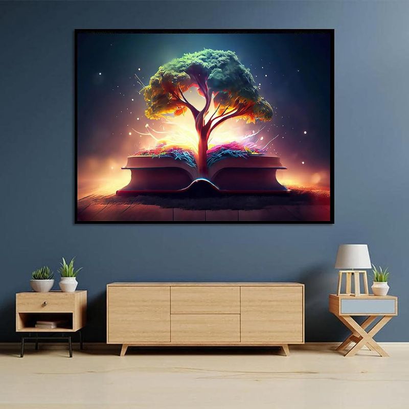 Tree And Book Diamond Painting Kits